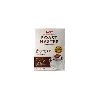 UCC Roast Master Drip Coffee Espresso ยูซีซี โรสต์ มาสเตอร์ กาแฟดริป เอสเพรสโซ 45 กรัม