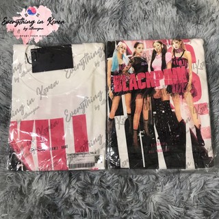 🖤 เสื้อ blackpink ของแท้ 💖 พร้อมส่ง❗️ของแท้100% เสื้อ [CHAPTER1] BLACKPINK T-SHIRTS_TYPE2 :Size XL