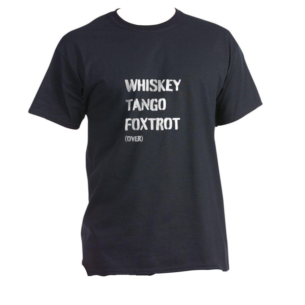 วิสกี้ Tango Foxtrot(2) เสื้อยืดสั่งทําพิเศษสุดเท่