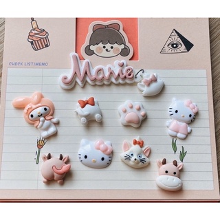 พร้อมส่ง ✦ ตัวการ์ตูน 3D ตุ๊กตา 3D สติํกเกอร์ 3 มิติ DIY ติดขวดน้ำ ติดโทรศัพท์ ตกแต่งได้หลายอย่าง ( 1ชุด 10 ชิ้น)