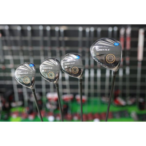Maruman Shuttle NX-1 Driver 10,Fw3,5,7 Impact Fit MV504 Flex R 4 ชิ้น ของใหม่