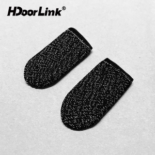 HdoorLink ปลอกนิ้ว แบบทัชสกรีน ถุงมือเล่นเกม กันเหงื่อ สำหรับเล่นเกมบนโทรศัพท์มือถือ