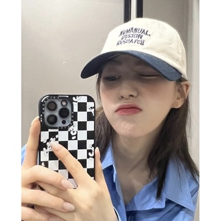 🇰🇷 พรีออเดอร์ NOMANUAL Doodle ball cap - Dark navy