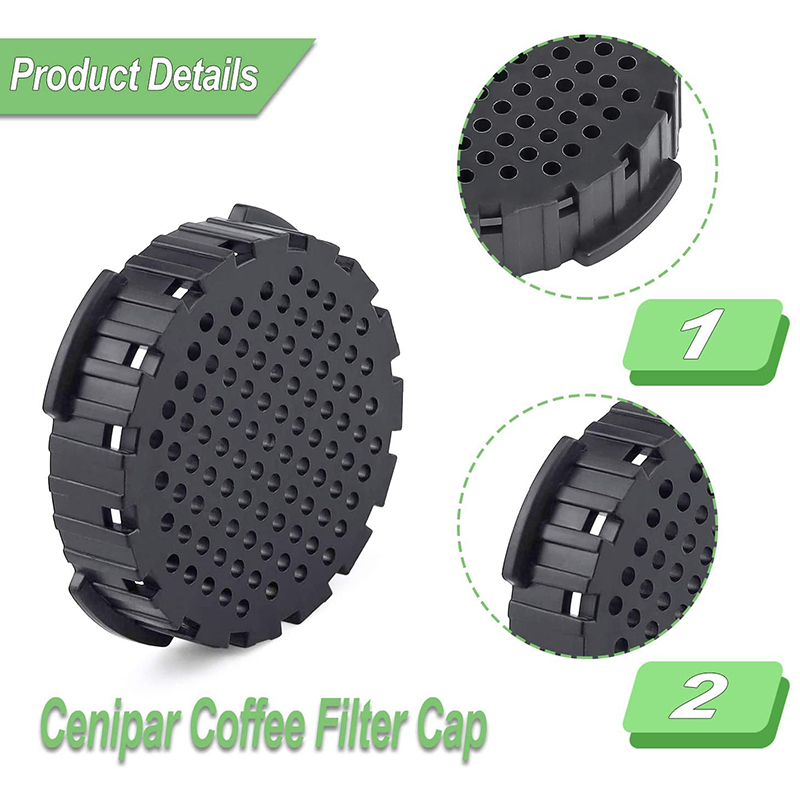 for Aeropress Coffee Filter Cap Plunger Rubber Gasket Cenipar ...