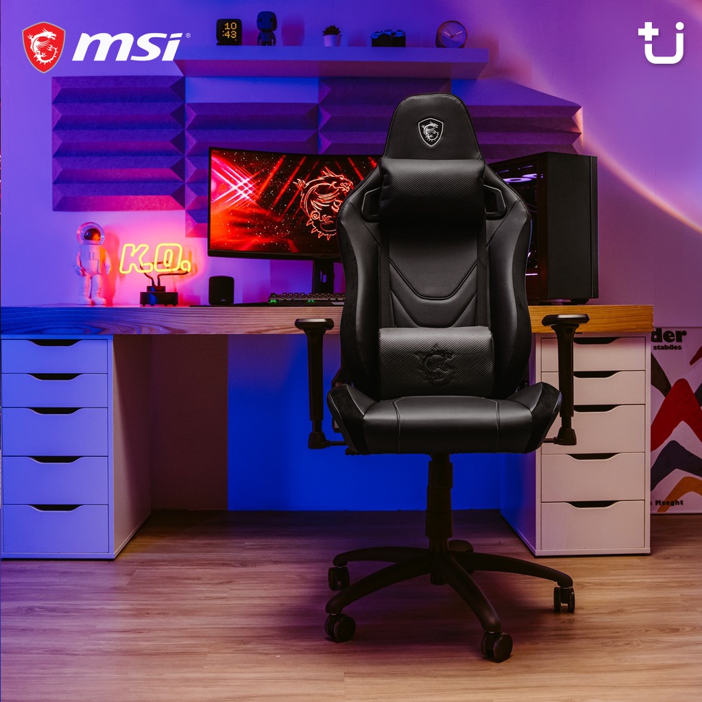 MSI MAG CH130X GAMING CHAIR *เก้าอี้เกมมิ่ง BLACK
