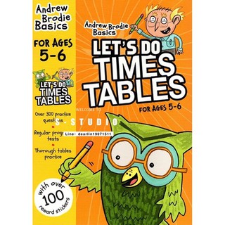 Lets Do Times Tables 5-6 Andrew Brodie ภาษาอังกฤษสำหรับเด็ก