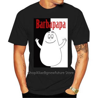 ใหม่ เสื้อยืดแขนสั้น พิมพ์ลายการ์ตูน Barbapapa Gangster แฟชั่นฤดูร้อน สําหรับผู้ชาย Milbnb79Acflgp76