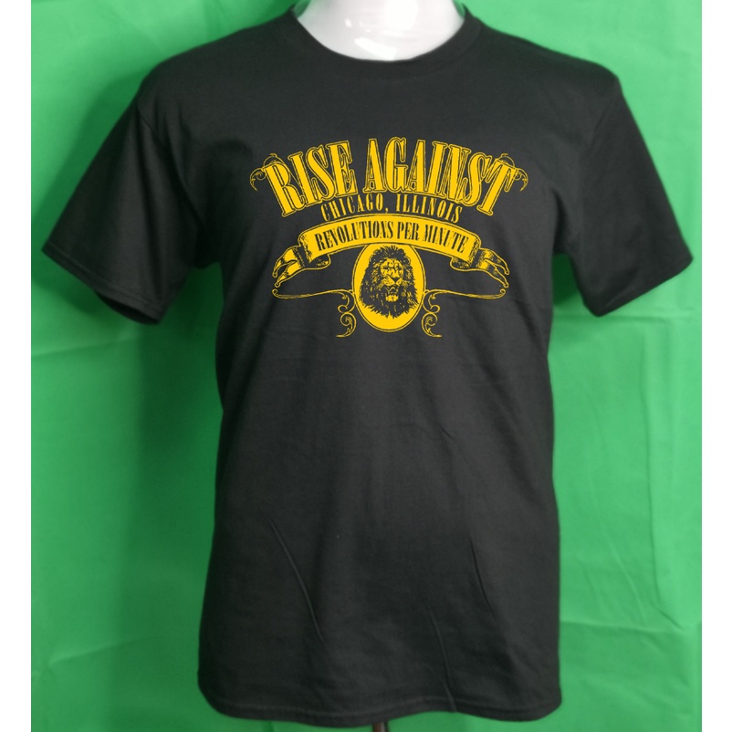 เสื้อยืด RISE AGAINST REVOLUTIONS PER MINUTES