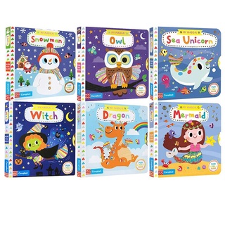 Campbell - My Magical  Board  Book  หนังสือภาษาอังกฤษ ☆ push |pull |slide ☆