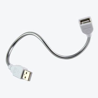 ข้อต่อ USB มี 2 สีขาวและดำ