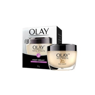 OLAY Total Effects 7in1 Night Cream โอเลย์ครีมลดริ้วรอยพร้อมยกกระชับหน้า 50 กรัม