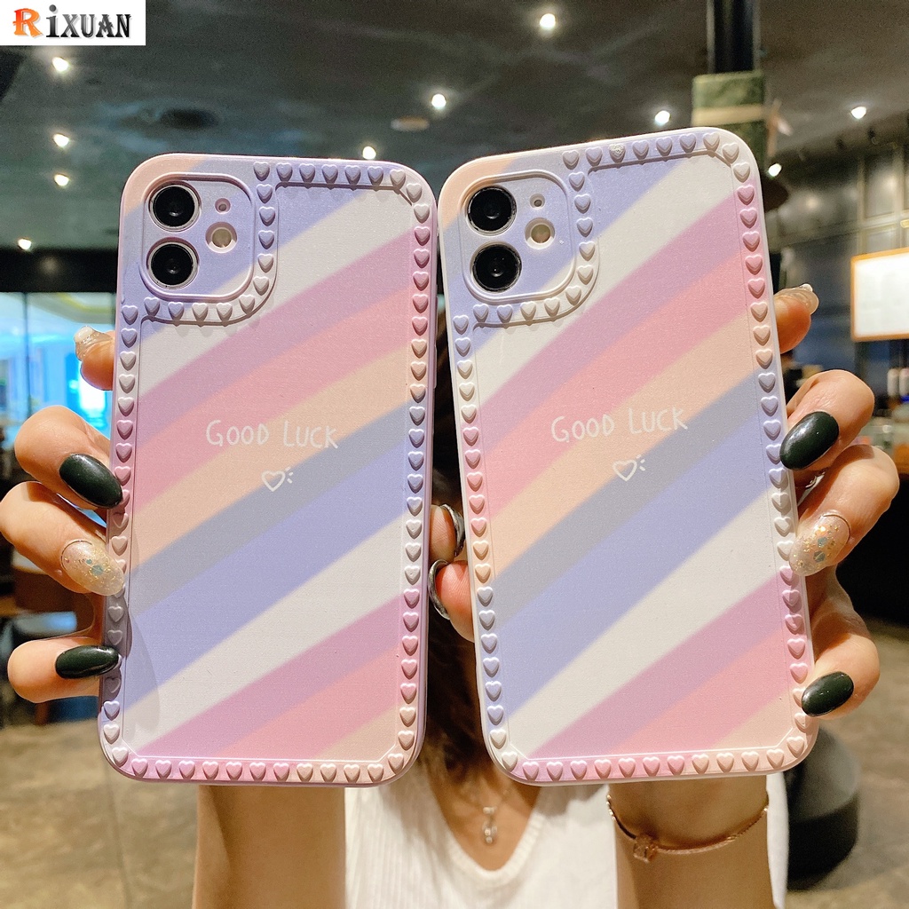 Rainbow Color Soft TPU Case for Samsung A03S A02S A52S A32 A52 A72 A02 A12 A11 A21 A31 A51 A20 A30 A