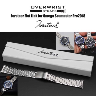 สายนาฬิกา Forstner Flat Link for Omega Seamaster Pre-2018