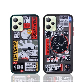 Realme C35 C 35 Star Wars ผิวสัมผัส TPU ขอบนิ่ม พลาสติกแข็ง เคสโทรศัพท์ ซิลิโคน ป้องกันการตก เคส