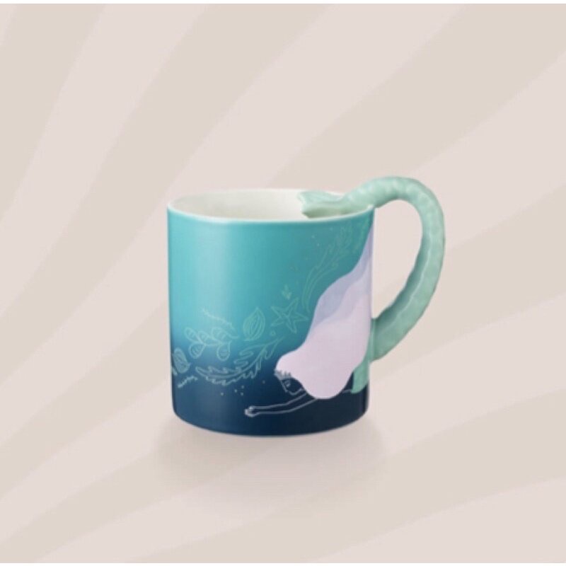 ☕️พร้อมส่ง☕️ Starbucks Swimming Siren Mug 16 oz. แก้วสตาร์บัคส์