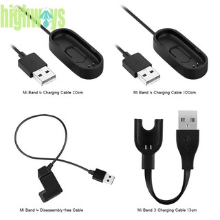 สายชาร์จอะแดปเตอร์อุปกรณ์ชาร์จ Usb Xiaomi Mi Band 4 Usb Mi Band 3 Back Clip