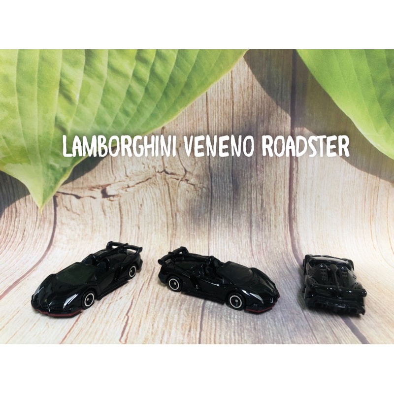 Tomica Lamborghini Veneno Roadster สีดำ
