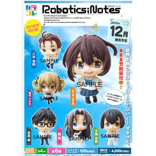 พวงกุญแจการ์ตูน Robotics Notes ชมรมหุ่นยนตร์พิทักษ์โลก งานลิขสิทธิ์แท้ Movic นำเข้าจากญ๊่ปุ่น