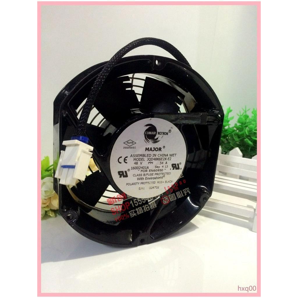พัดลมอุปกรณ์ ZTE COMAIR ROTRON JQD48K6E2X-E2 DC48V 0.54A พัดลม/เครื่องใหม่