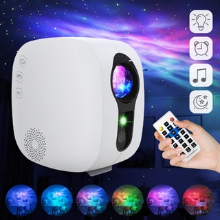 โคมไฟดาว บลูทูธ ไฟเต้นได้ Galaxy Star Sky Projector โคมไฟ โปรเจคเตอร์ ดาว ดวงดาว ท้องฟ้าจำลอง กาแลคซี่  โปรเจคเตอร์