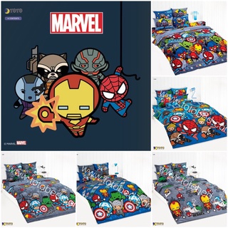 ผ้าปูที่นอน ลาย Marvel Kawaii/TOTO (V.25)