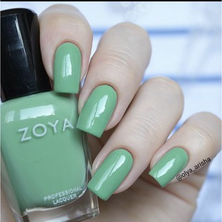 พร้อมส่ง ยาทาเล็บ Zoya Ness  เขียวพาสเทลแบบพาสเทลเข้ม เขียว seafoam เขียวสดแบบละมุน ซ่อนฟ้าไว้นิดดนึง  แท้ 💯