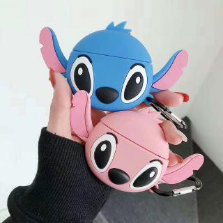 ✨พร้อมส่ง✨เคสโทรศัพท์พิมพ์ลายการ์ตูน Stitch ป้องกันการกระแทกสําหรับ Huawei Freebuds 3