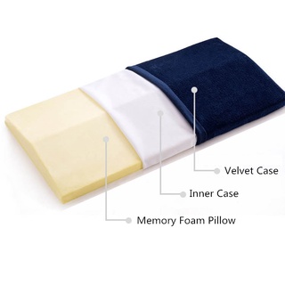 【บลูไดมอนด์】New Pregnant Waist Pillow Bamboo Charcoal Slow Rebound Memory Foam Sleep Back Pillow Cervical Health Pain Re