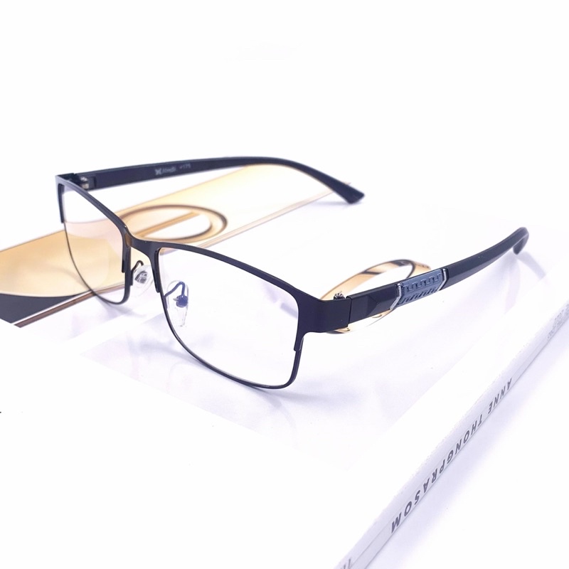 แว่นตาสายตาสั้น M8851 (-50ถึง-400) กรองแสงคอมมือถือ