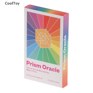 Cooltoy ใหม่ ไพ่ทาโรต์ ปริซึม Oracle Card Fate Divination สําหรับครอบครัว ปาร์ตี้