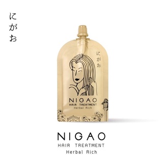 NIGAO แฮร์ทรีสเม้นท์เฮอร์บัล ❤️สูตรผมเสียจากการฟอกและทำสี 30ml