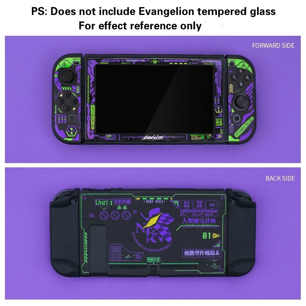 เคสกันกระแทก Evangelion Eva Anime สําหรับ Nintendo Switch Joy Con Ns Joycon