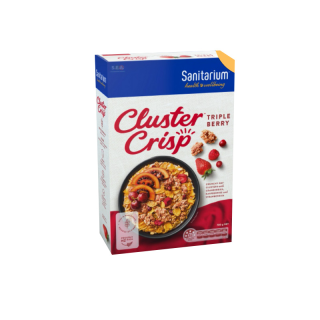 [ลดล้างสต๊อกBF:18May] Sanitarium Weet Bix Cluster Crisp Triple Berry 475g. I วิทบิกซ์ ธัญพืชอบกรอบ ทริปเปิ้ลเบอร์รี่