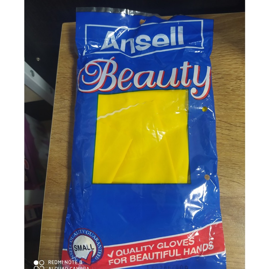 ถุงมือแม่บ้าน Ansell รุ่น Beauty