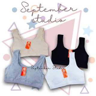 เสื้อในเด็ก แบบสวม มีฟองน้ำบาง สปอร์ตบราเด็ก แบบสวม sportbra for a kid