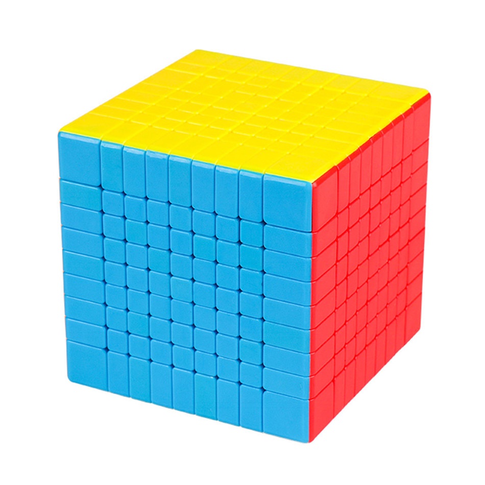 Bukefone MoYu Meilong 10x10 &ndash; Cubo Magico Veloce Senza Adesivi, 84mm