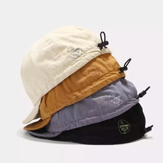 หมวกแก๊ป ปีกสั้น ปีกนิ่มหน้าสั้น Short Brim Men Washing Soft Top Drawstring Baseball Cap