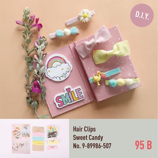 MOMOTARA No. 9-89986-507 ชุด DIY D.I.Y. Hair Clips Sweet Candy Kit ชุดทำกิ๊บติดผม