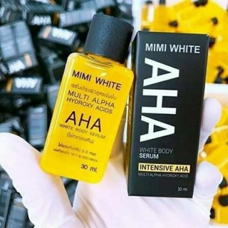 หัวเชื้อAHA lab-yของแท้ 30ml. (กล่องดำ)MIMI White AHA