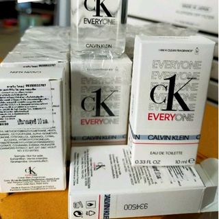 ฉลากไทย กล่อง 10 mL. หมดอายุ 2026 Ck​ Every One​ edt​ น้ำหอมกลิ่นนี้ให้กลิ่นหอมที่สะอาด หอมซีตรัส สดชื่น (หัวแต้ม)