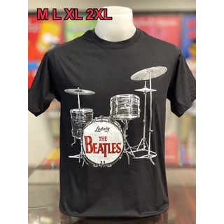 เสื้อวง The Beatles แขนสั้น ผ้าคอตตอน100 %