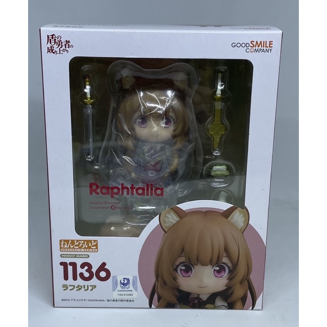 (Restock:14/01/25) Nendoroid Tate no Yuusha no Nari Agari Raphtalia Action Figure Good Smile Company