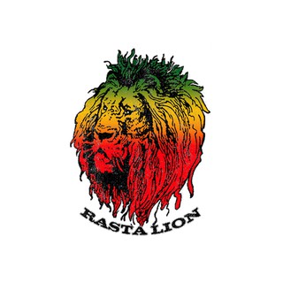 เสื้อยืดราสต้า Tee-Shirt Green Yellow Red Rasta Lion Head เสื้อยืดสีดำลายหัวสิงโต Rasta Lion Black Tee-Shirt