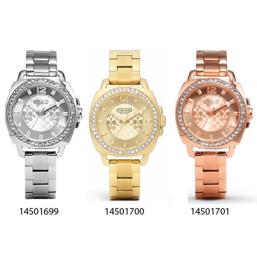 ใหม่Coach ของแท้100% 14501699 14501700 14501701 - 34mm นาฬิกาแบรนด์เนมCOACH นาฬิกาสำหรับผู้หญิง สินค้าพร้อมจัดส่ง C-56