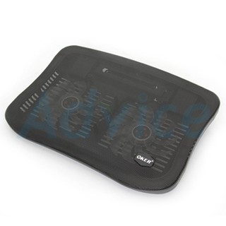 Cooler Pad HVC-651 (2Fan) Black OKER