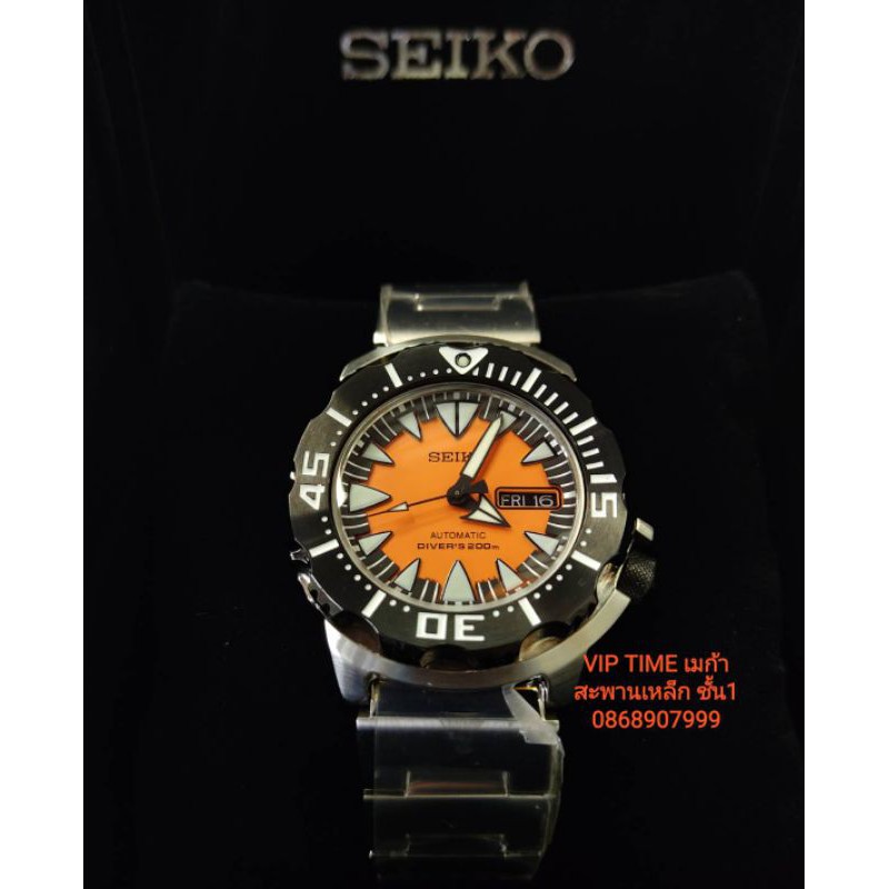 นาฬิกา SEIKO Monster The Fang Automatic Men's Watch รุ่น SRP315K2