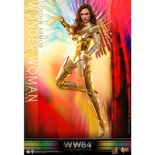 🕊️พร้อมส่ง ฟิกเกอร์ โมเดล ของสะสม Hot Toys MMS577 Wonder Woman 1984 1/6 Golden Armor Wonder Woman