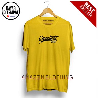 เสื้อยืดแขนสั้น พิมพ์ลายตัวอักษร Amazon Greenlight 1996 Distro คุณภาพดี สีดํา สําหรับผู้ชาย และผู้หญิง