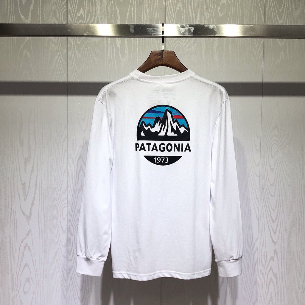 🔥 เสื้อยืดแขนยาวลายกราฟฟิก limited patagonia 1973 🔥