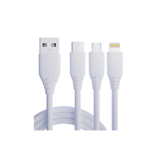 BonX BX-X18 สายชาร์จสำหรับไอโฟน สาย USB Data Cable ชาร์จเร็ว 5A หุ้มด้วยวัสดุป้องกันไฟไหม้ ความยาวเส้น1.2M ของแท้ 100%